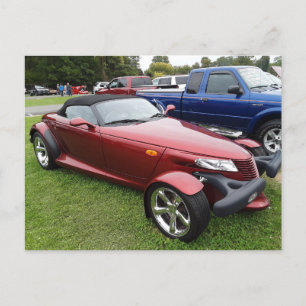 Postal Coche deportivo