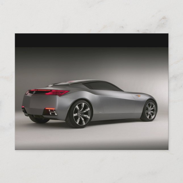 Postal Coche deportivo 36 (Anverso)