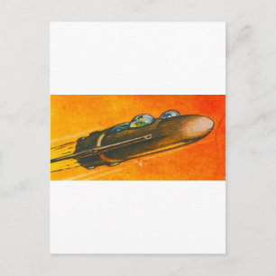 Postal Coche espacial