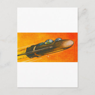 Postal Coche espacial