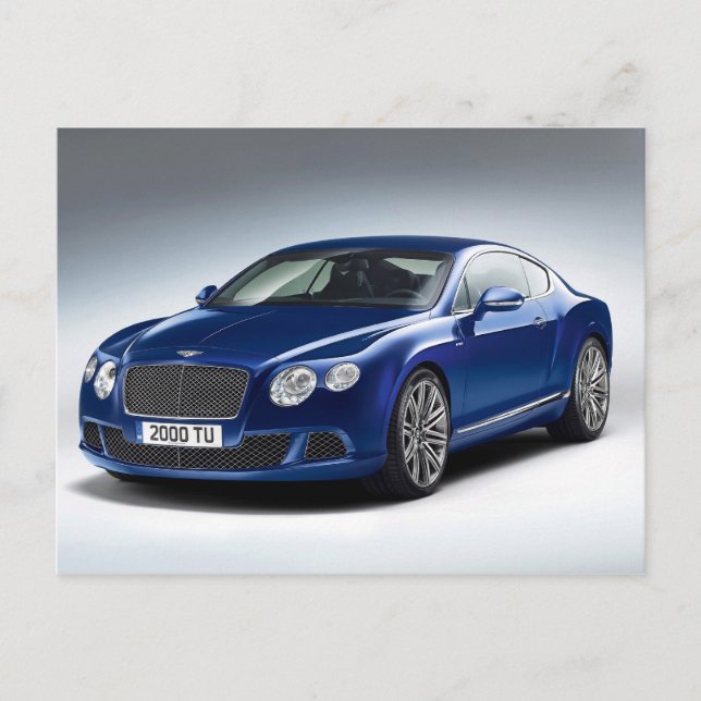Postal coche moderno 15 (Anverso)