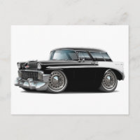 Coche Nomad Blanco-Negro de 1956