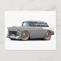 Coche Nomad Gris-Blanco De 1956