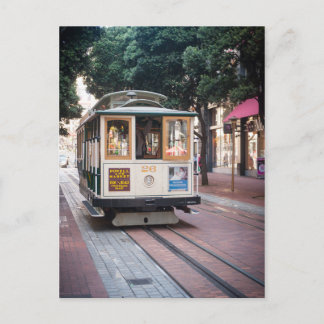Postal Coche por cable de San Francisco