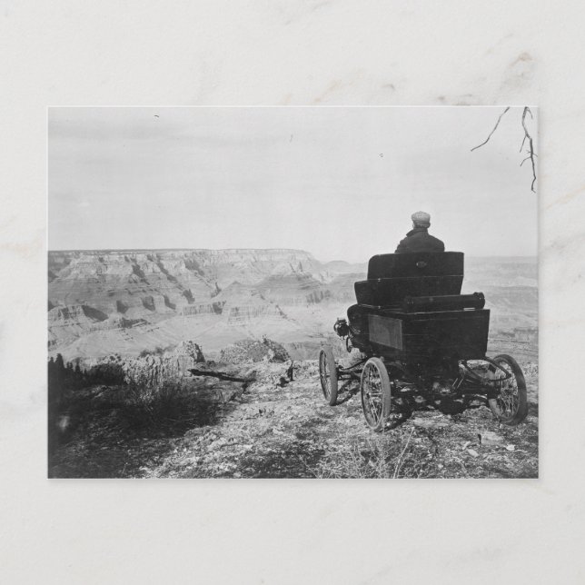 Postal Coche Toledo En La Postcard Del Gran Cañón (Anverso)