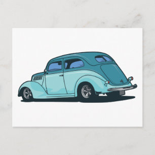 Postal Coche viejo