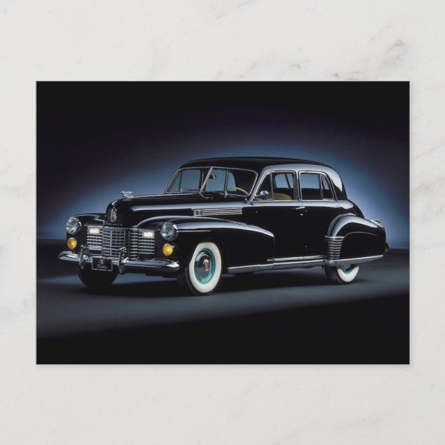 Postal coche viejo 20 (Anverso)