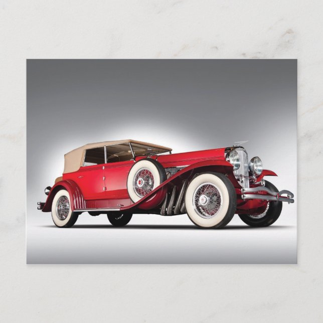 Postal Coche viejo 45 (Anverso)