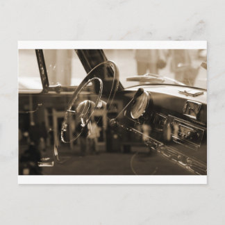 Postal Coche Vintage