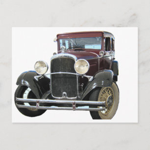 Postal coche vintage