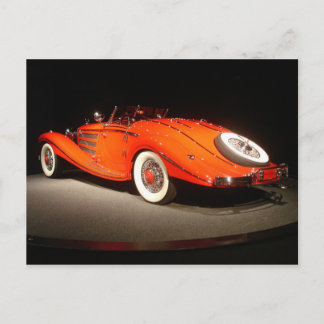 Postal Coche Vintage