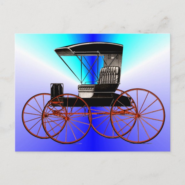 Postal Cochecillos y carros (Anverso)