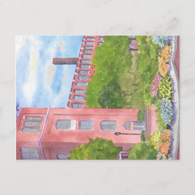 Postal Cocheco Mills Courtyard Dover NH (Anverso)