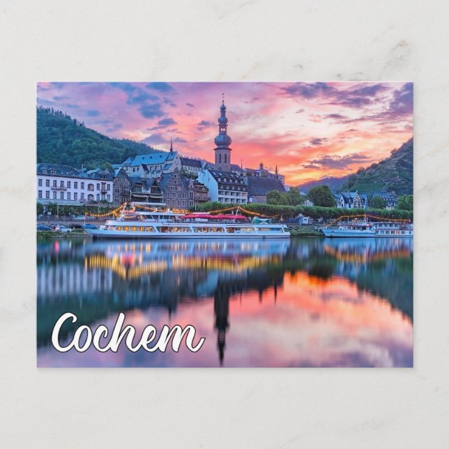 Postal Cochem, Alemania (Anverso)