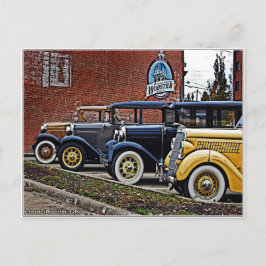 Postal Coches clásicos