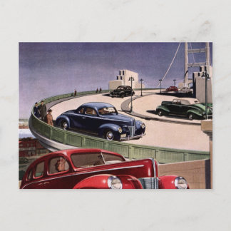 Postal Coches de época