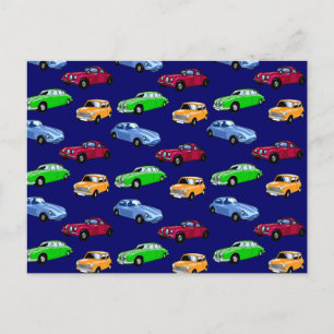 Postal Coches de personalizable