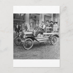 Postal Coches Strike Hitchhikers, principios del siglo XX