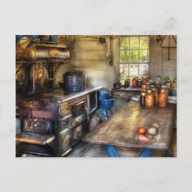 Postal Cocina - Cocina casera (Anverso)