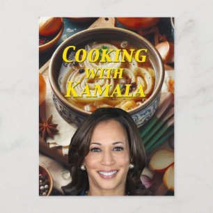 Postal Cocina con Kamala