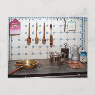 Postal Cocina de arte
