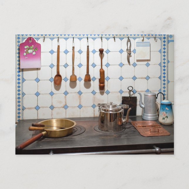 Postal Cocina de arte (Anverso)