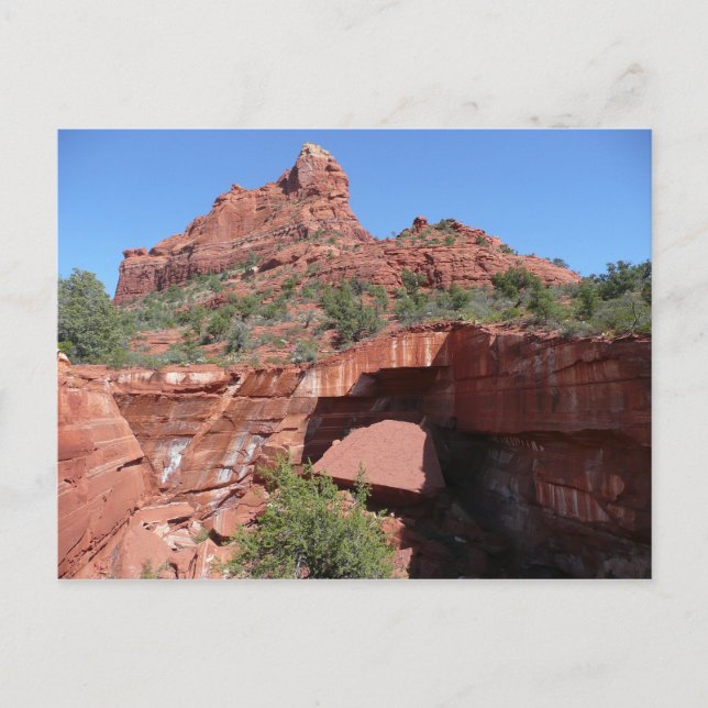 Postal Cocina del diablo en Sedona Arizona (Anverso)