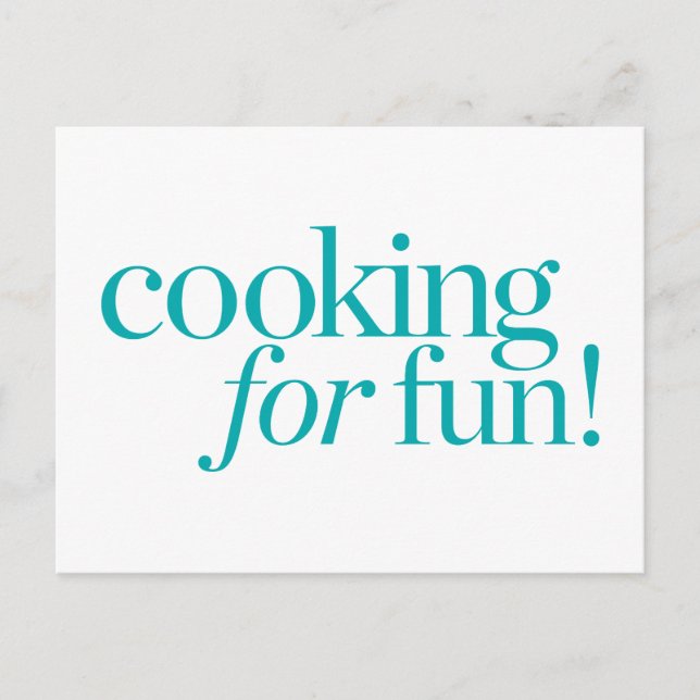Postal Cocina Divertida (Anverso)