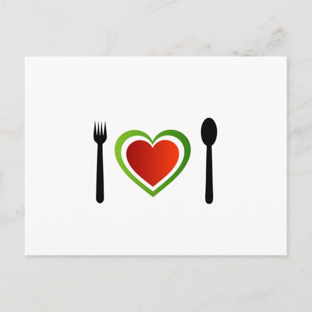 Postal Cocina italiana (Anverso)