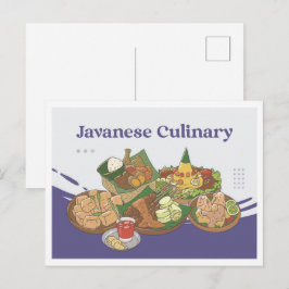 Postal Cocina Javanesa Viajes Indonesia