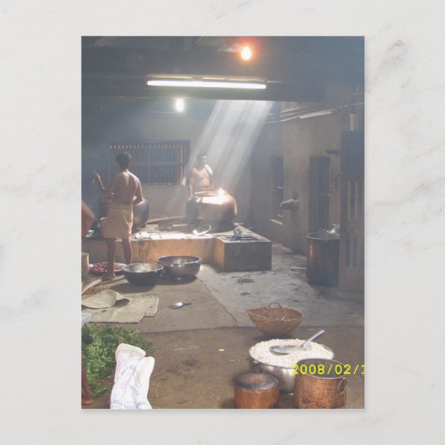 Postal Cocina konkani (Anverso)