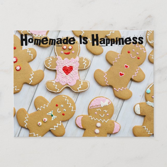 Postal Cocina Receta Chef Comida Cena Destino Destino (Anverso)