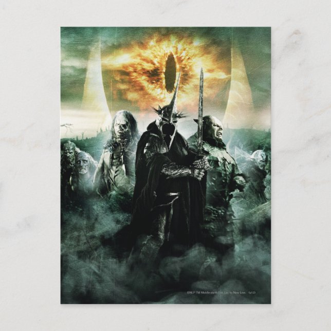 Postal Cocina y orcos (Anverso)