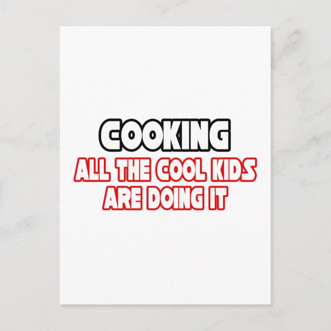 Postal Cocinando... Niños de Guay (Anverso)