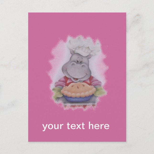 Postal cocinar (Anverso)