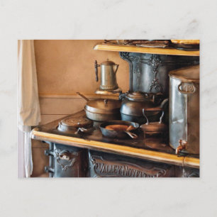 Postal Cocinar - Desayuno en mis abuelas