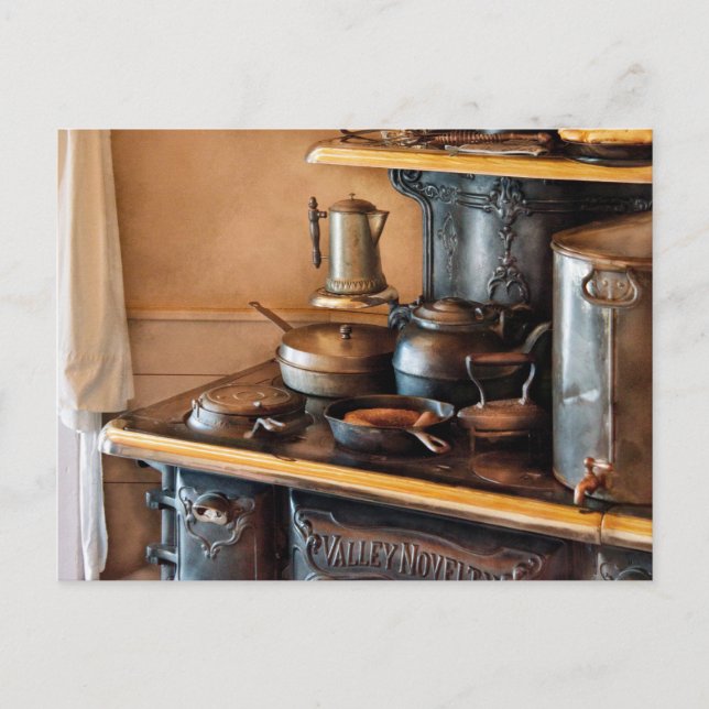 Postal Cocinar - Desayuno en mis abuelas (Anverso)