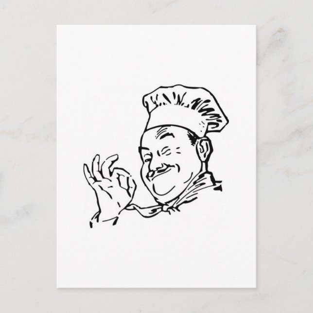 Postal cocinero (Anverso)