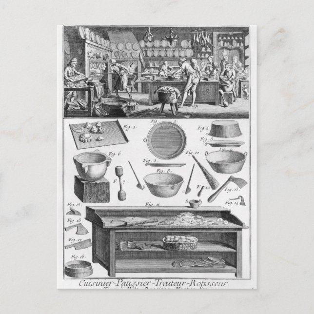 Postal Cocinero, Pastrycooking (Anverso)