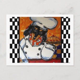 Postal Cocineros Dachshund