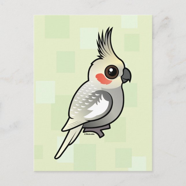 Postal Cockatiel (Anverso)