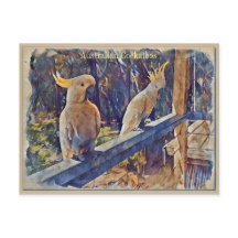 Cockatoo curado con azufre australiano