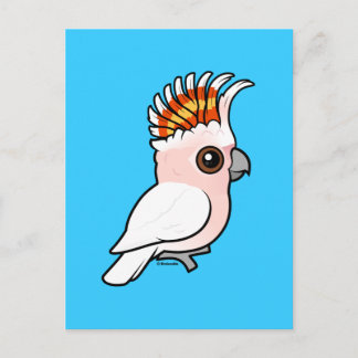 Postal Cockatoo rosa birdorable