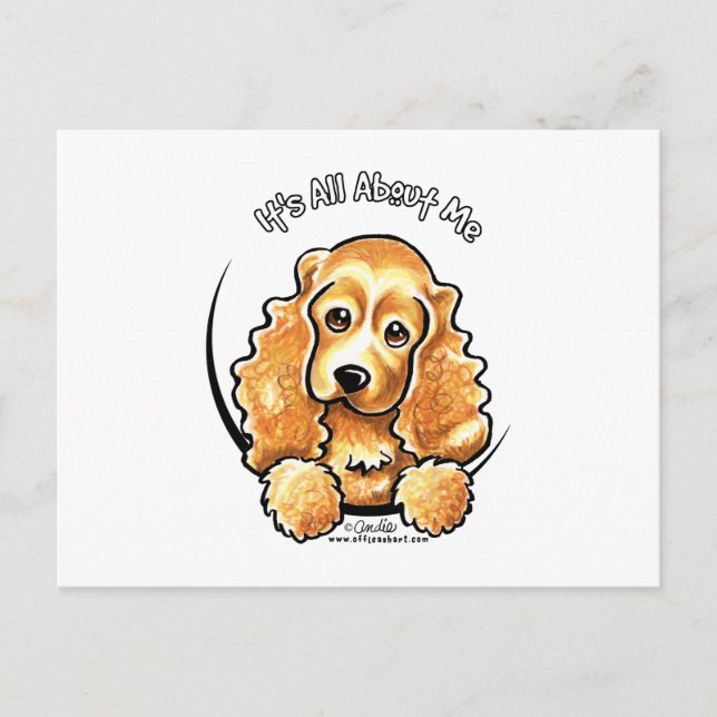 Postal Cocker Spaniel IAAM (Anverso)