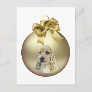 Postal Cocker Spaniel inglés