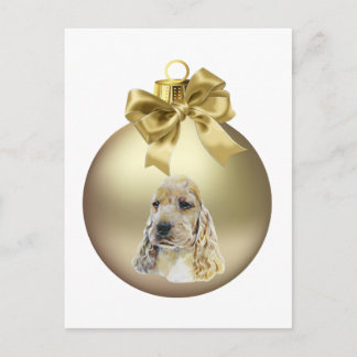 Postal Cocker Spaniel inglés