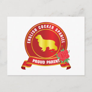 Postal Cocker Spaniel inglés