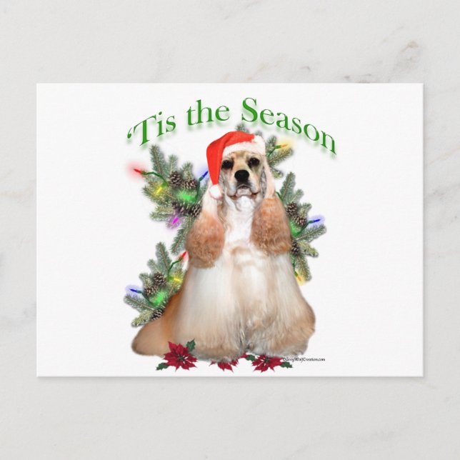 Postal Cocker Spaniel ‘Tis (Anverso)