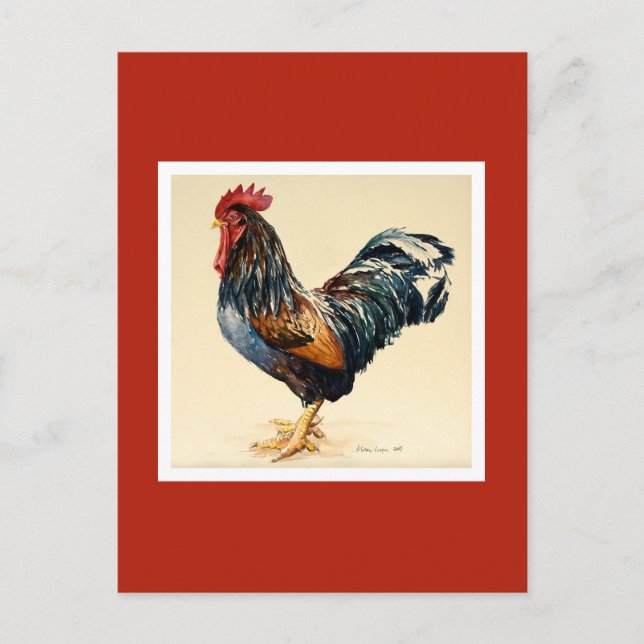 Postal Cockerel de George 2007 (Anverso)