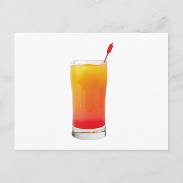 Postal Cocktail Tequila Sunrise (Anverso)